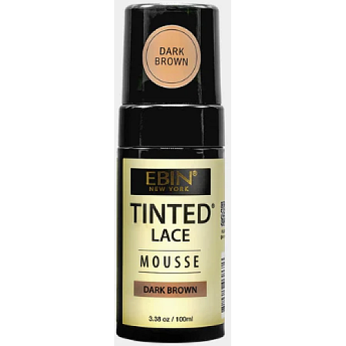 Ebin Tinted Lace Mousse Dark Brown 100ml